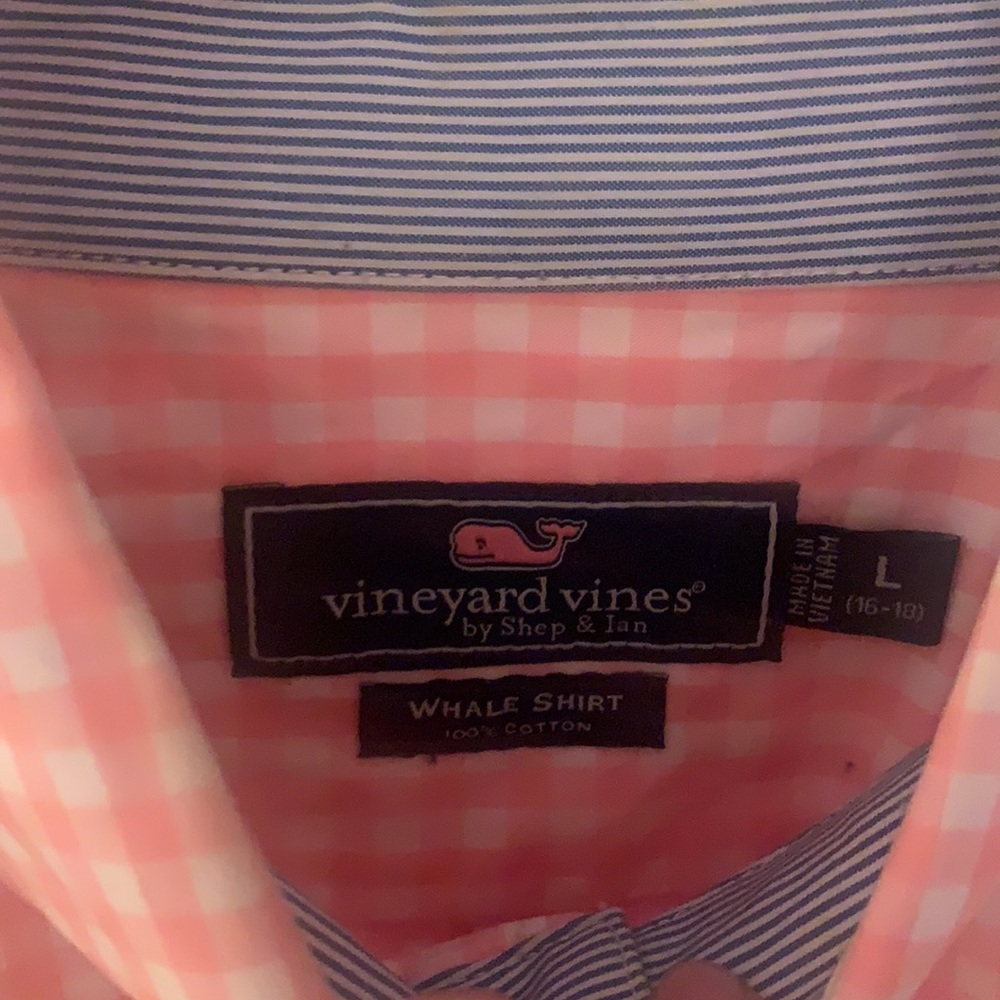 Vineyard Vines Checkered Button Down - image 3